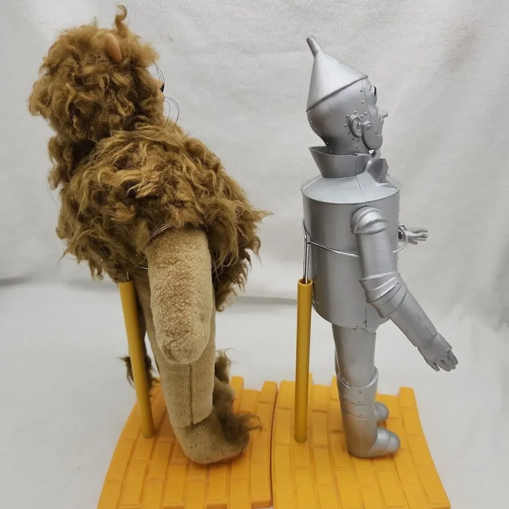 Dolls WIZARD OF OZ 14” Presents Of Hamilton 1987 Yellow Brick Stands 6 Figures